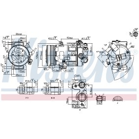 Acquista Compressore aria condizionata da NISSENS 890420 a buon mercato per soli 362,45 €