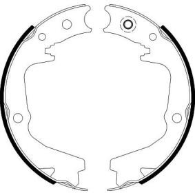 Acquista Ganasce freno a mano da HELLA 8DA 355 051-141 a buon mercato per soli 34,62 €