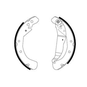 Comprar Juego de zapatas de frenos de HELLA 8DB 355 001-631 a bajo precio de 29,49 €