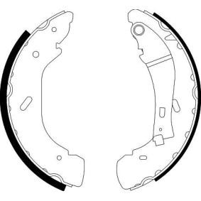 Bremsbackensatz 8DB 355 001-961