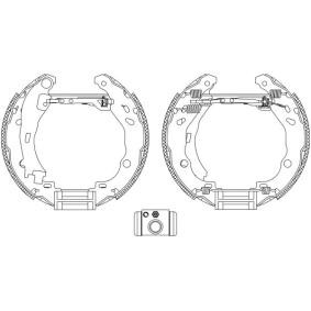 Bremsensatz, Trommelbremse 8DB 355 004-921