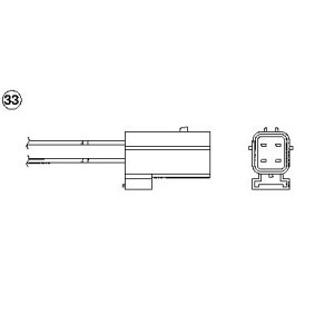 Compre Sonda lambda da NGK 0430 a um preço baixo por 112,13 €