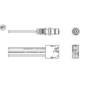 Achetez des Sonde lambda NGK 0444 à prix pour 219,46 €