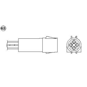 Compre Sonda lambda da NGK 0477 a um preço baixo por 112,13 €