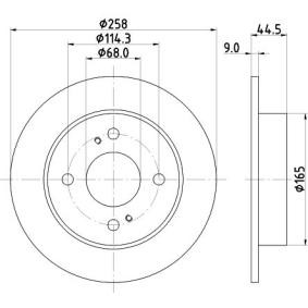 Bremsscheibe 8DD 355 105-171