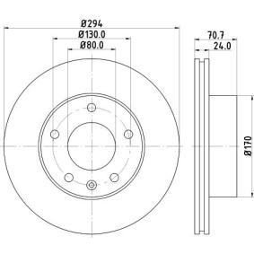 Bremsscheibe 8DD 355 113-391