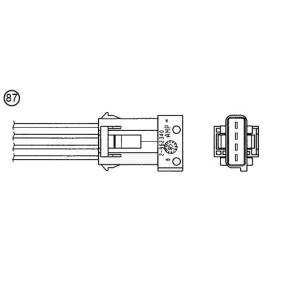 Compre Sonda lambda da NGK 1754 a um preço baixo por 271,49 €