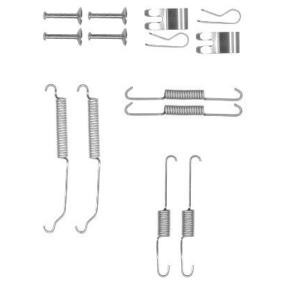 Compre Kit de accesorios de las zapatas de freno de HELLA online para KA+ Hatchback (UK, FK) a precios moderados
