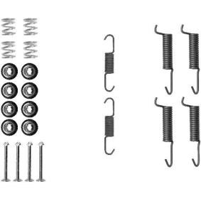 Compre Kit de accesorios de las zapatas de freno de HELLA online para Pajero III SUV Cabrio (V6_W, V7_W) a precios moderados