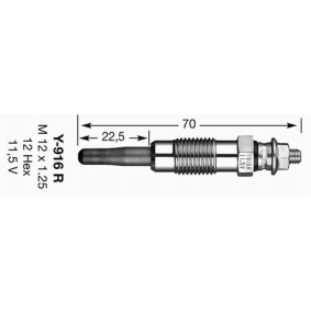 Achetez des Bougie de préchauffage NGK 2785 à prix pour 58,73 €