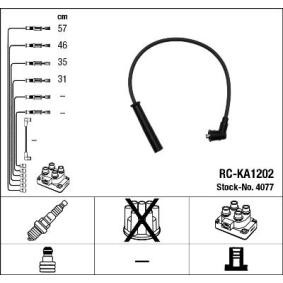 Compre Jogo de cabos de ignição da NGK 4077 a um preço baixo por 24,75 €