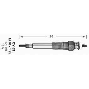 Köp Glödstift av NGK 4315 till det låga priset 652,04 kr