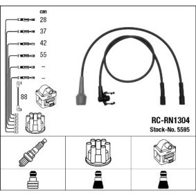 Compre Jogo de cabos de ignição da NGK 5595 a um preço baixo por 24,71 €