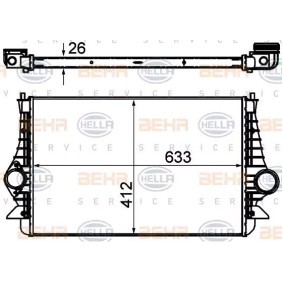 Köp Intercooler av HELLA 8ML 376 746-574 till det låga priset 3256,72 kr