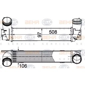 Køb Intercooler af HELLA 8ML 376 988-074 til den lave pris 1951,23 DKK