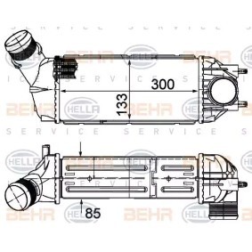 Köp Intercooler av HELLA 8ML 376 988-104 till det låga priset 1991,62 kr