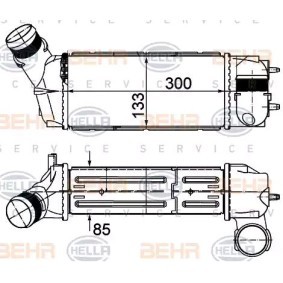 Köp Intercooler av HELLA 8ML 376 988-114 till det låga priset 2065,83 kr