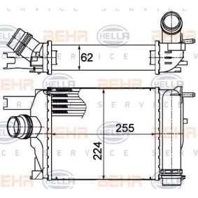 Köp Intercooler av HELLA 8ML 376 988-154 till det låga priset 2287,62 kr