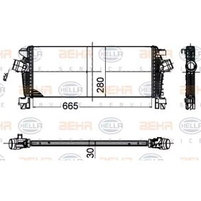 Køb Intercooler af HELLA 8ML 376 988-354 til den lave pris 1635,69 DKK