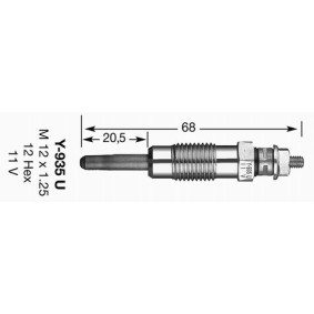 Achetez des Bougie de préchauffage NGK 5915 à prix pour 31,29 €