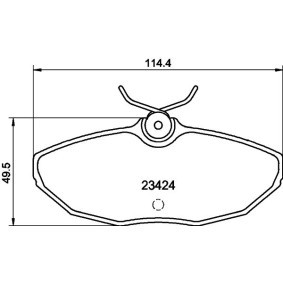 VOLVO Wasserpumpe von HELLA