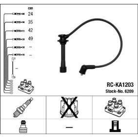 Compre Jogo de cabos de ignição da NGK 6209 a um preço baixo por 45,98 €