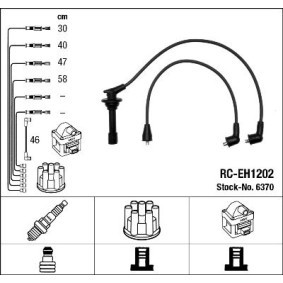 Compre Jogo de cabos de ignição da NGK 6370 a um preço baixo por 84,98 €