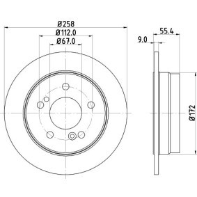 Køb Vandpumpe af HELLA 8MP 376 808-404 til den lave pris 4308,82 DKK