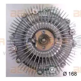 Kupplung, Kühlerlüfter 8MV 376 758-621 LEXUS LX von HELLA