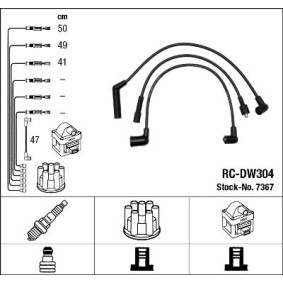 Compre Jogo de cabos de ignição da NGK 7367 a um preço baixo por 17,37 €