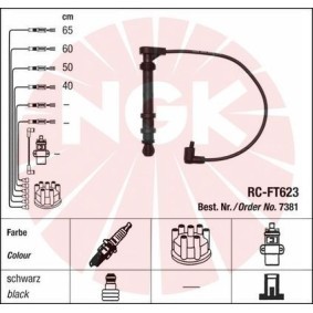 Compre Jogo de cabos de ignição da NGK 7381 a um preço baixo por 102,57 €