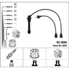 Compre Jogo de cabos de ignição da NGK 8059 a um preço baixo por 52,29 €