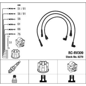 Zündleitungssatz 8279 LAND ROVER von NGK