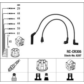 Compre Jogo de cabos de ignição da NGK 8287 a um preço baixo por 37,49 €