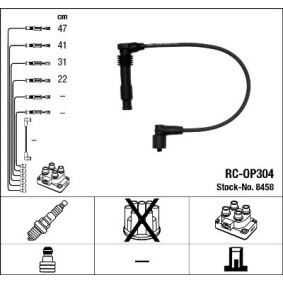 Compre Jogo de cabos de ignição da NGK 8458 a um preço baixo por 55,38 €