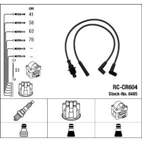 Compre Jogo de cabos de ignição da NGK 8485 a um preço baixo por 30,98 €
