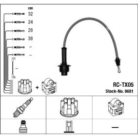 Compre Cabos de velas de NGK online para HILUX V Pick-up (LN_, KZN1_, VZN1_) a preços moderados
