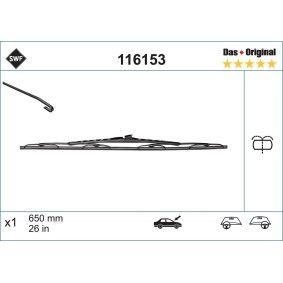Achetez des Essuie-glace SWF 116153 à prix pour 25,49 €