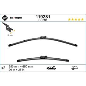 Achetez des Essuie-glace SWF 119281 à prix pour 25,54 €