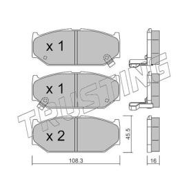 Acquista Kit pastiglie freni da TRUSTING 914.0 a buon mercato per soli 72,33 €