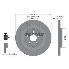Comprar Disco de freno de TEXTAR 92178005 a bajo precio de 72,81 €