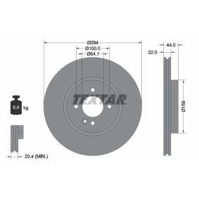 Bremsscheibe 92183505 für Coupe (R58) für 58,39 CHF