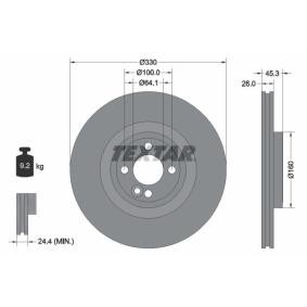 Bremsscheibe 92275403 für MINI