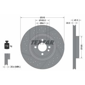 Bremsscheibe 92279105 für Coupe (R58) für 82,72 CHF