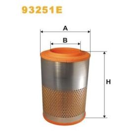 Luftfilter von WIX FILTERS 93251E