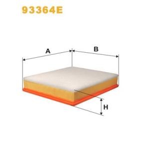 Luftfilter von WIX FILTERS 93364E