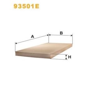 Köp Kupéfilter av WIX FILTERS 93501E till det låga priset 223,73 kr