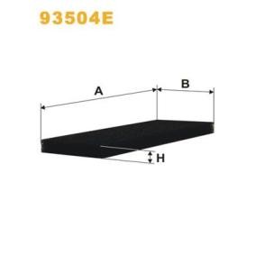 Compre Filtro, ar do habitáculo da WIX FILTERS 93504E a um preço baixo por 15,47 €
