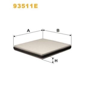 Compre Filtro, ar do habitáculo da WIX FILTERS 93511E a um preço baixo por 13,22 €