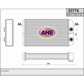 Osta Lämmityslaitteen kenno AHE:llä 93776 edullisesti hintaan 190,49 €